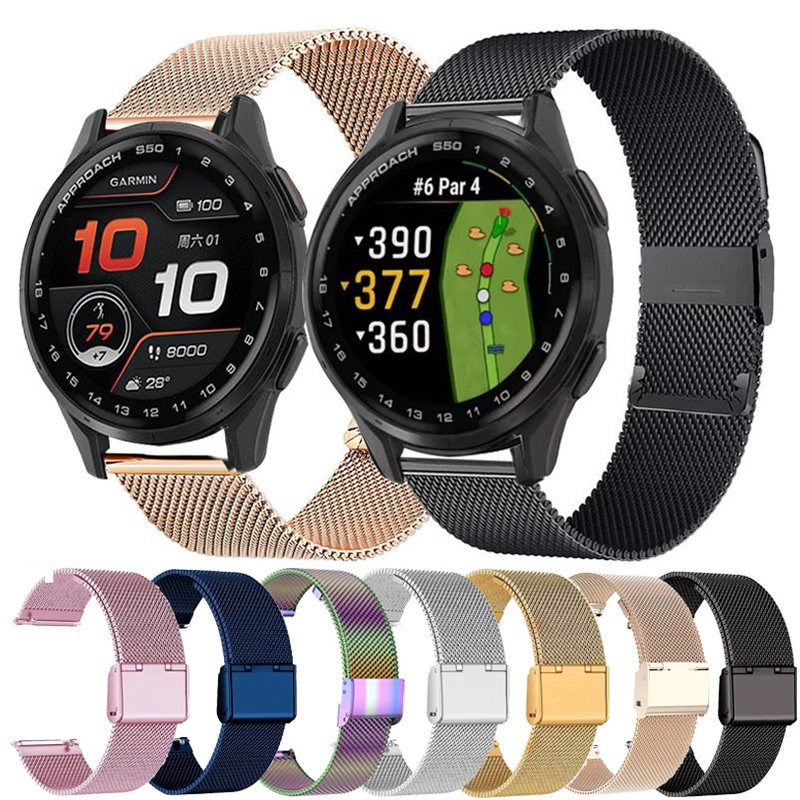 22mm 20mm Mesh Loop For Garmin - Milanese Loop Magnetic recensie en prijs