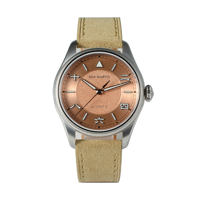 San Martin Men Automatic Watch - Leather Strap Quick Release recensie en prijs
