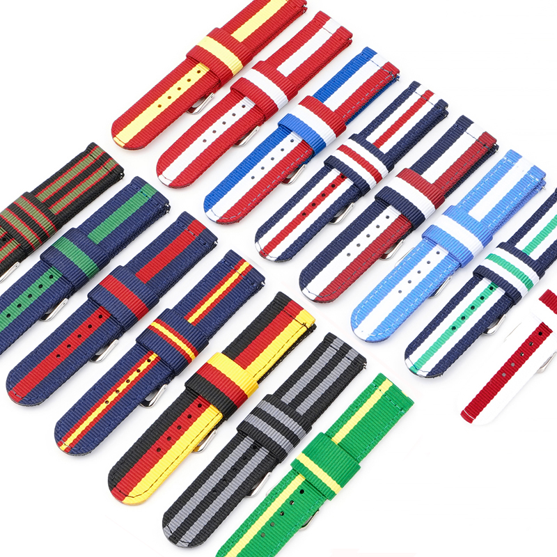 Nylon Watch Strap 20mm 22mm Qu - Rubber Strap Diver recensie en prijs