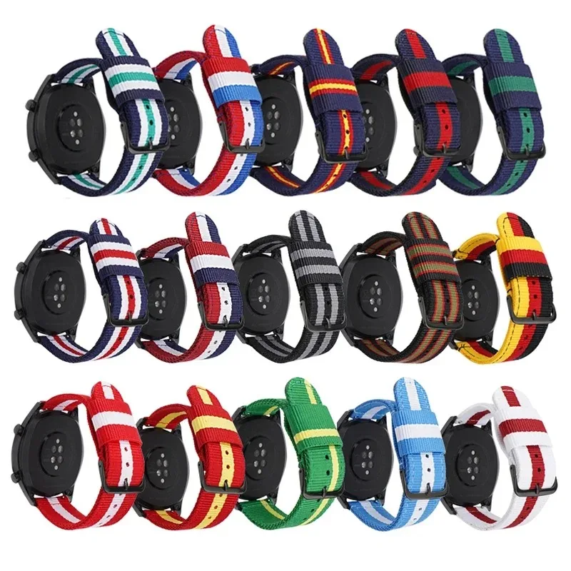 Nylon Watch Strap 20mm 22mm Qu - Rubber Strap Diver recensie en prijs