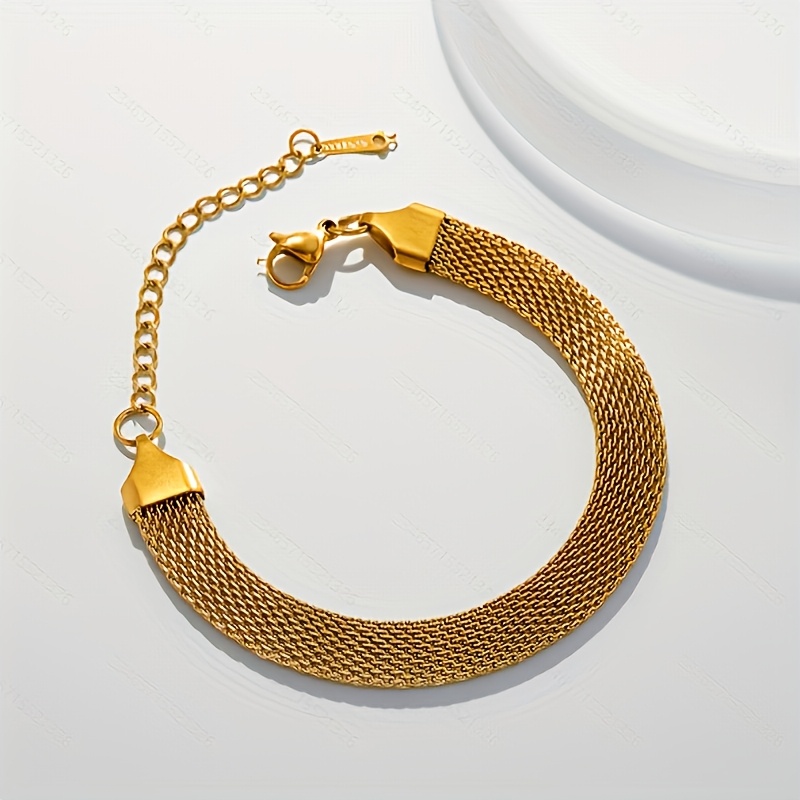 Fashionable 304 Stainless Stee - Mesh Strap Metal recensie en prijs