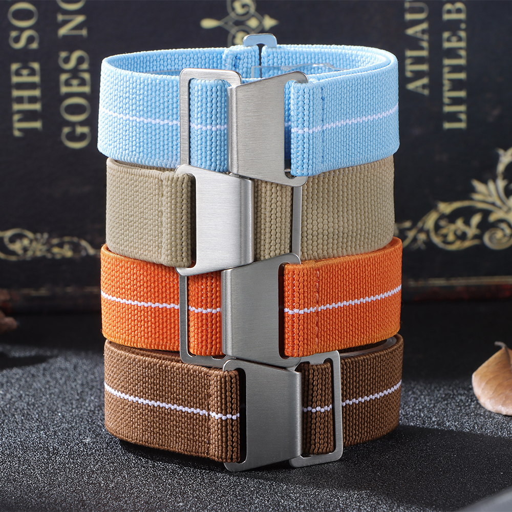 Elastic Watch Strap 18mm 20mm  - Parachute Strap Elastic recensie en prijs