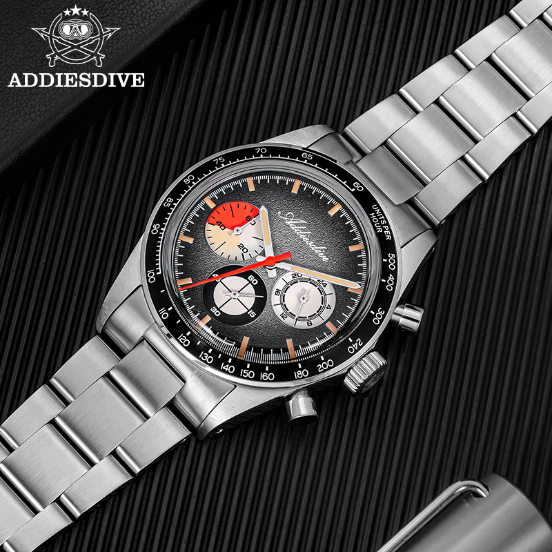 ADDIESDIVE 2026 NEW Chronograp - Tropic Strap Vintage recensie en prijs