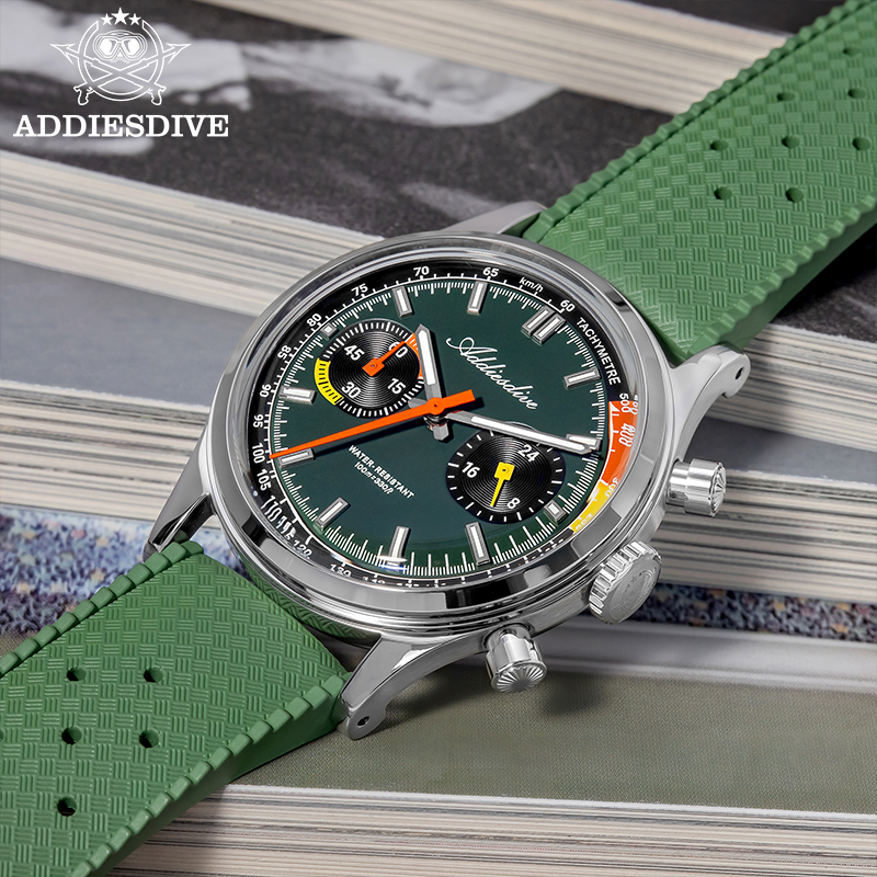 ADDIESDIVE 2025 NEW TOP 38mm M - Rubber Strap Diver recensie en prijs