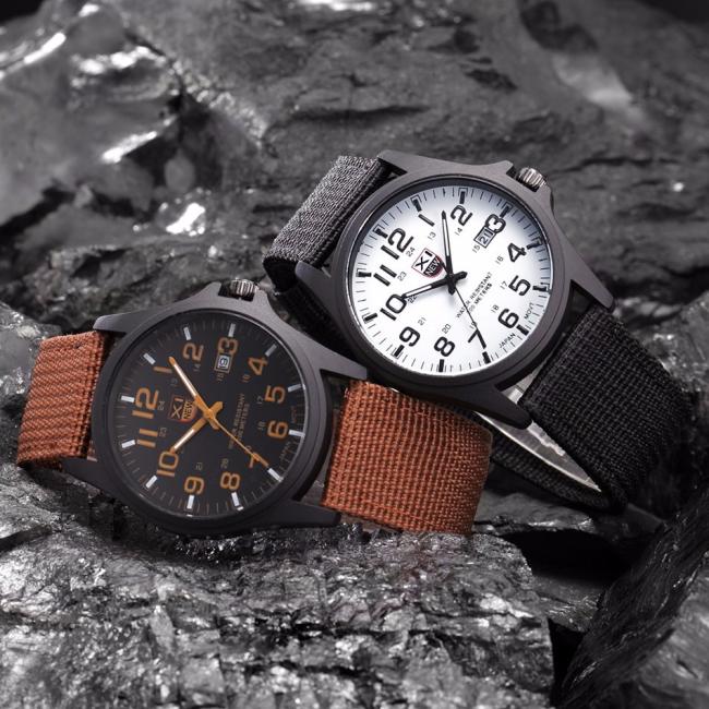 Men'S Quartz Watch Student Sim - Tropic Strap Vintage recensie en prijs