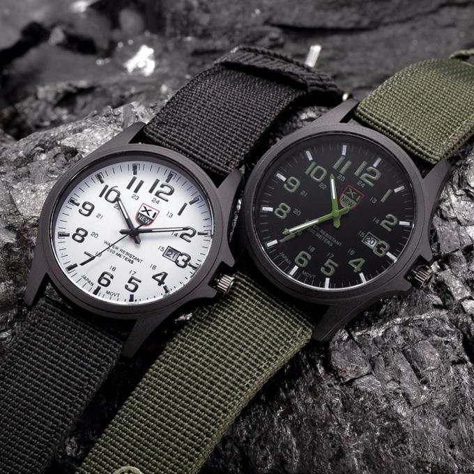 Men'S Quartz Watch Student Sim - Tropic Strap Vintage recensie en prijs