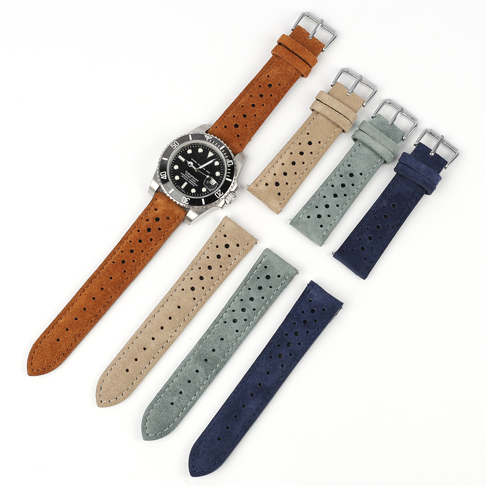 Suede Leather Watch Band 18mm  - Suede Strap Watch recensie en prijs