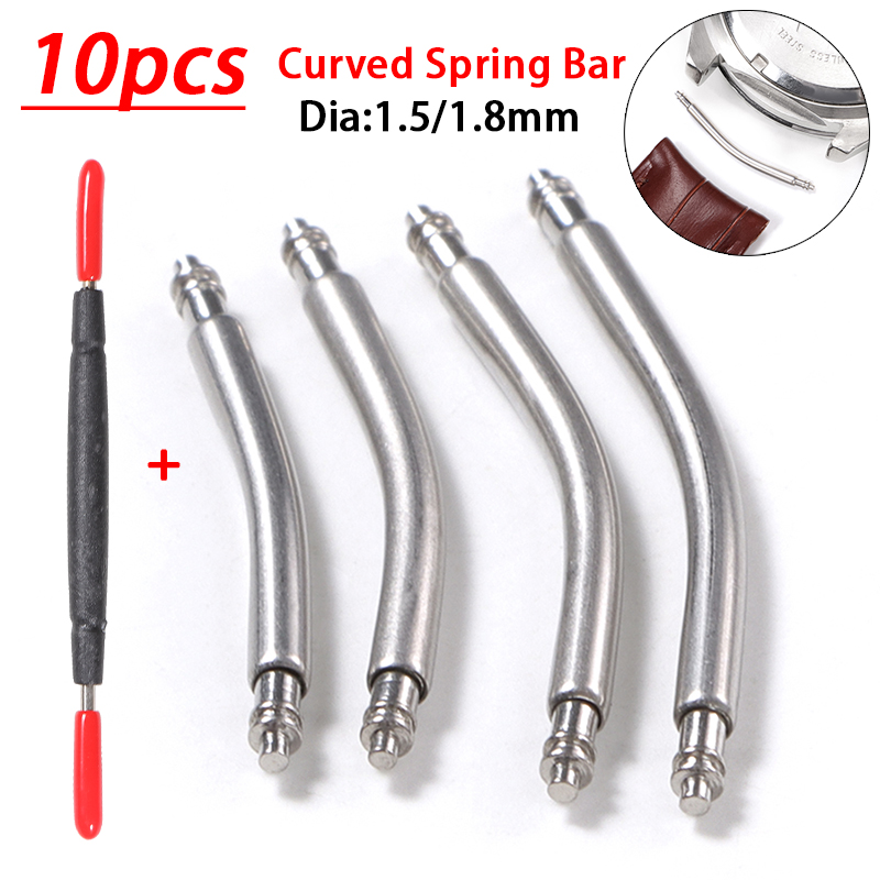 Curved Spring Bar 18mm 20mm 22 - Curved Spring Bar recensie en prijs