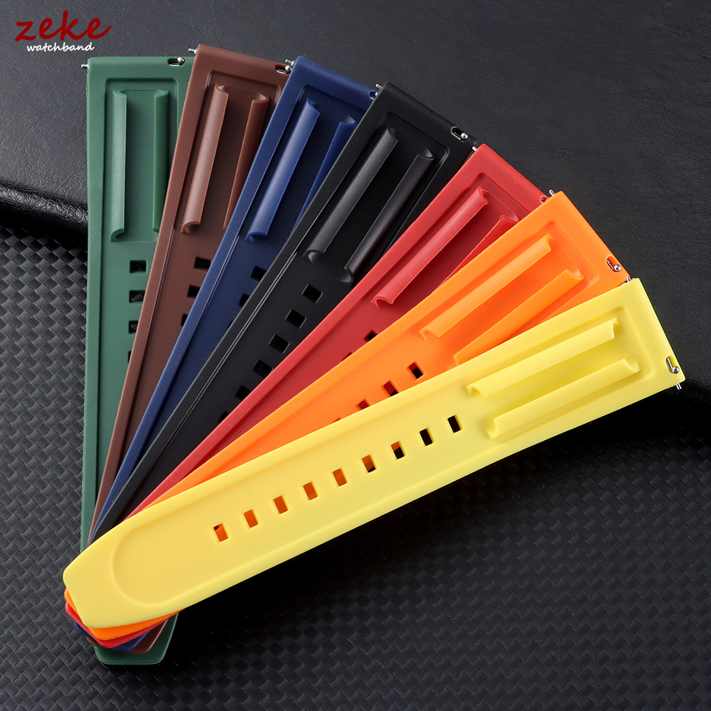 20mm 22mm Rubber Strap for Ome - Butterfly Clasp Deployant recensie en prijs
