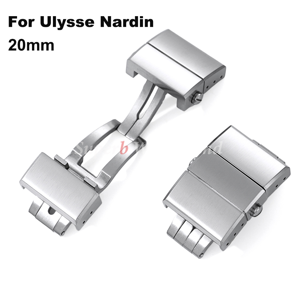 20mm For Ulysse Nardin Watchba - Butterfly Clasp Deployant recensie en prijs