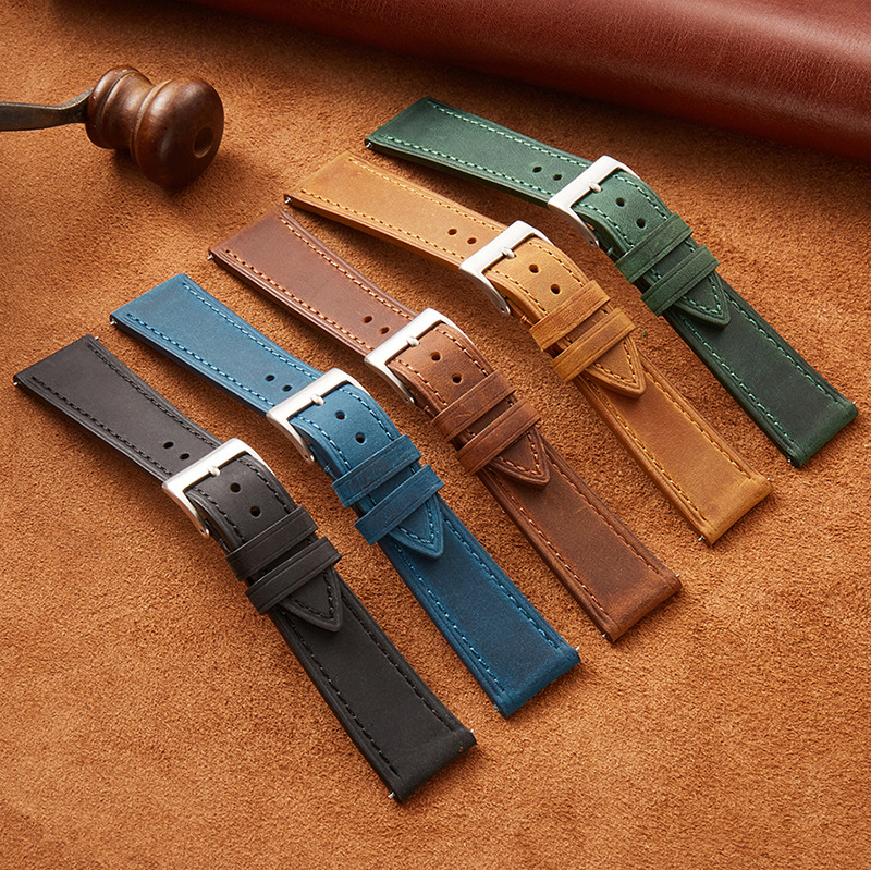 Vintage Watch Strap Quick Rele - Leather Strap Quick Release recensie en prijs