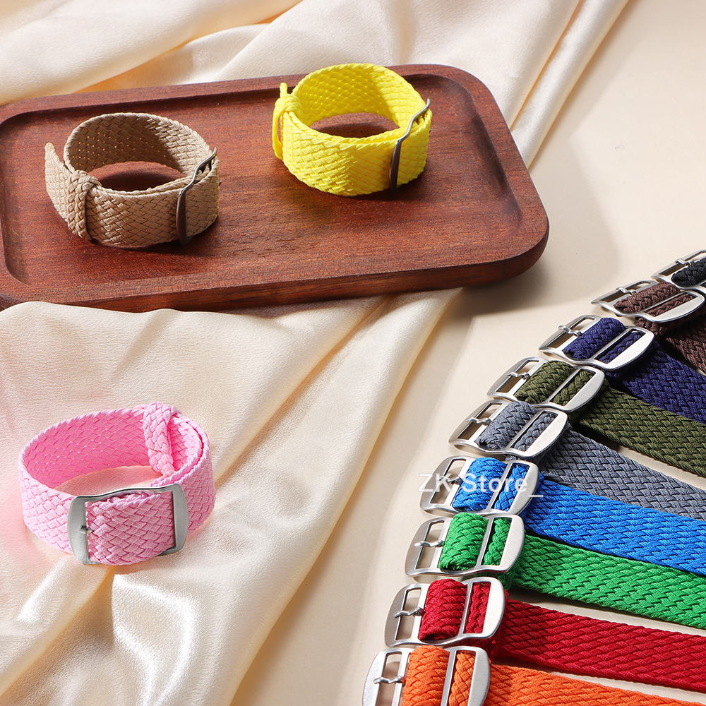 Fabric Woven Nylon Watch Band  - Perlon Strap Woven recensie en prijs