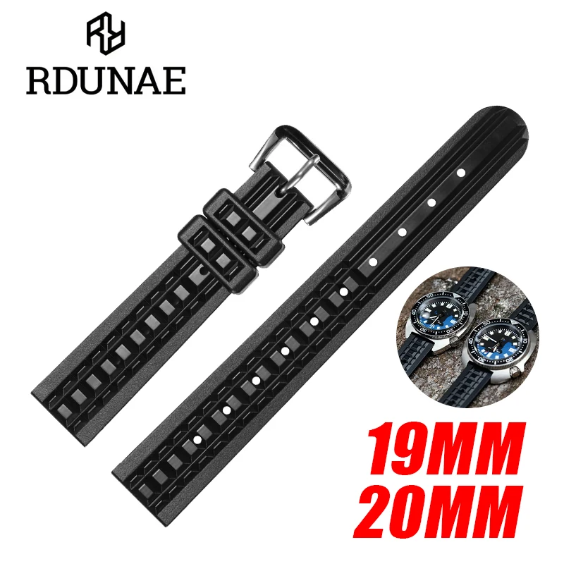 RDUNAE Original Factory Men's  - Rubber Strap Diver recensie en prijs