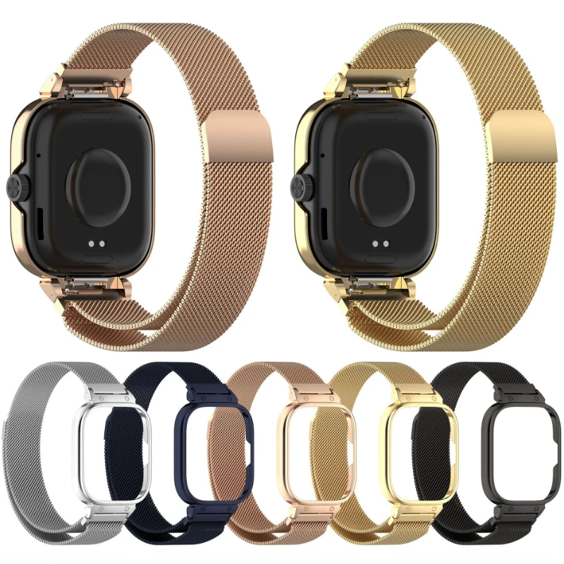 Metal Case+Milanese Loop Strap - Milanese Loop Magnetic recensie en prijs