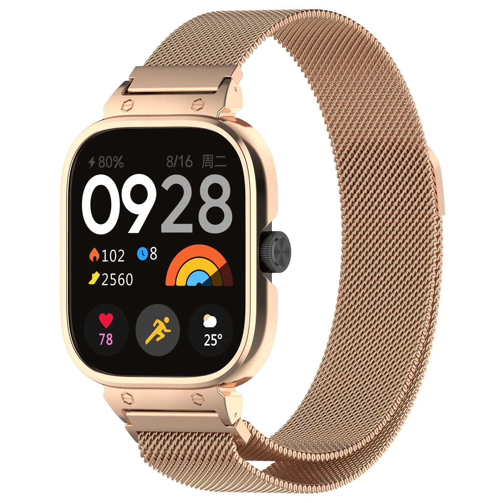 Metal Case+Milanese Loop Strap - Milanese Loop Magnetic recensie en prijs