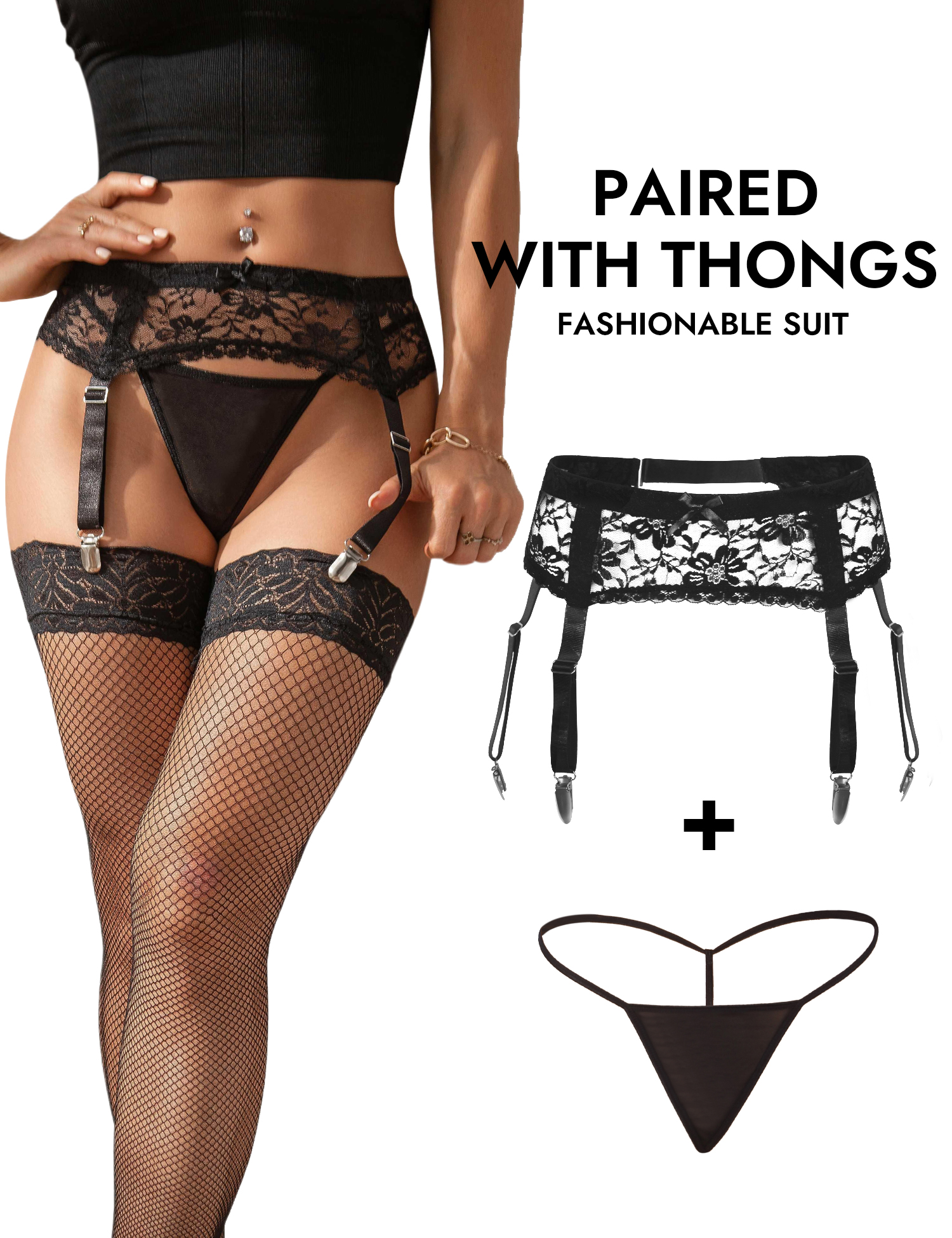 Comeondear Women Floral Lace G - Mesh Strap Metal recensie en prijs