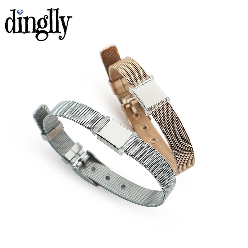 DINGLLY 10mm High Quality Stai - Mesh Strap Metal recensie en prijs