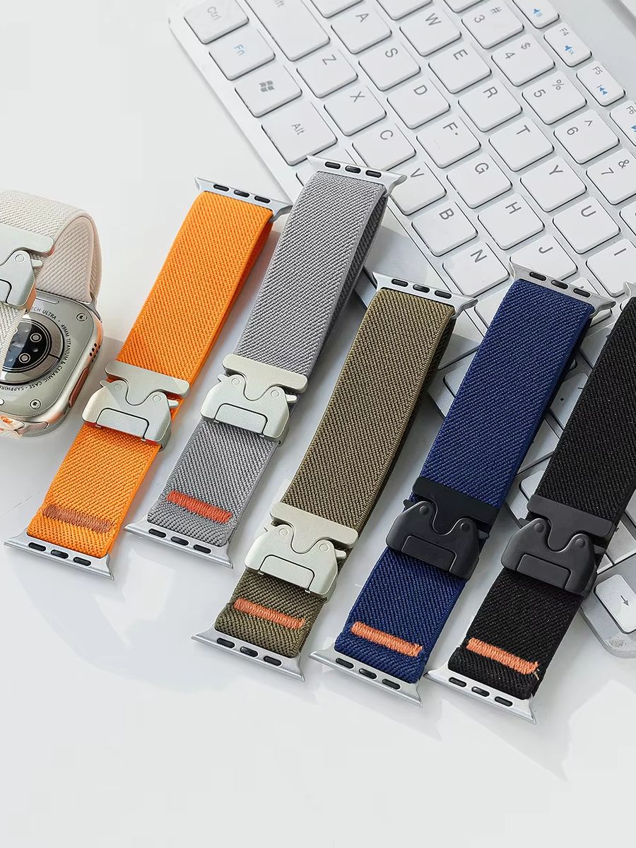 For Apple Watch Band Nylon Ela - Parachute Strap Elastic recensie en prijs
