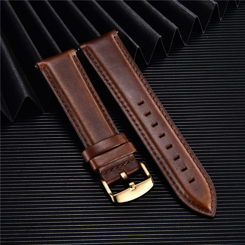 High Quality Genuine Leather W - Leather Strap Quick Release recensie en prijs
