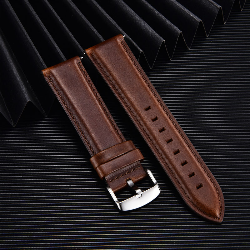 High Quality Genuine Leather W - Leather Strap Quick Release recensie en prijs