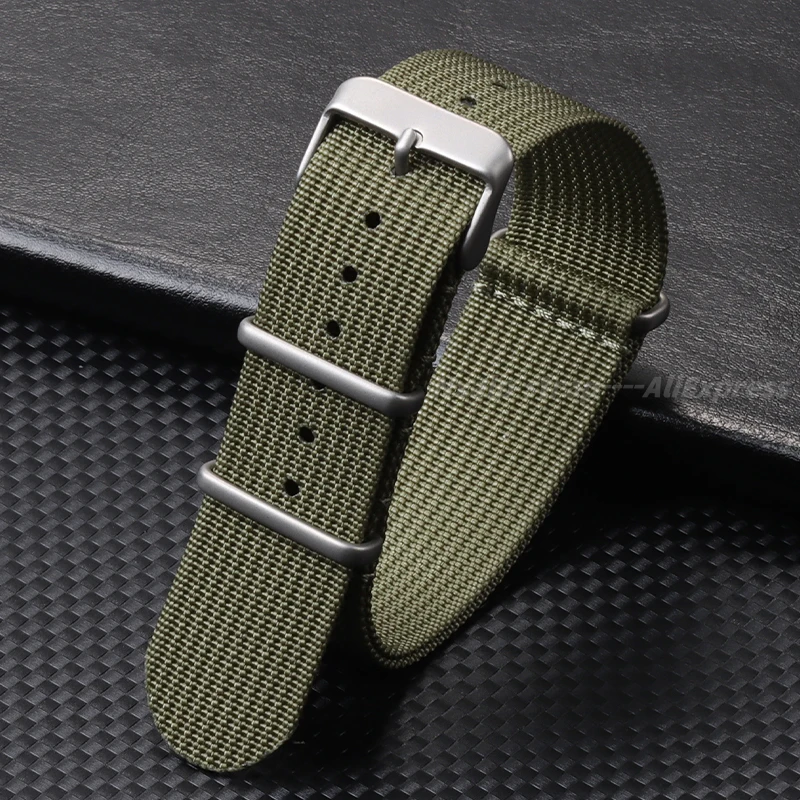 Ribbed Nylon Watch Strap 18mm  - Nato Strap Nylon recensie en prijs