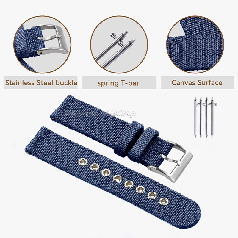 Nylon Strap 18mm 20mm 22mm Ban - Nato Strap Nylon recensie en prijs