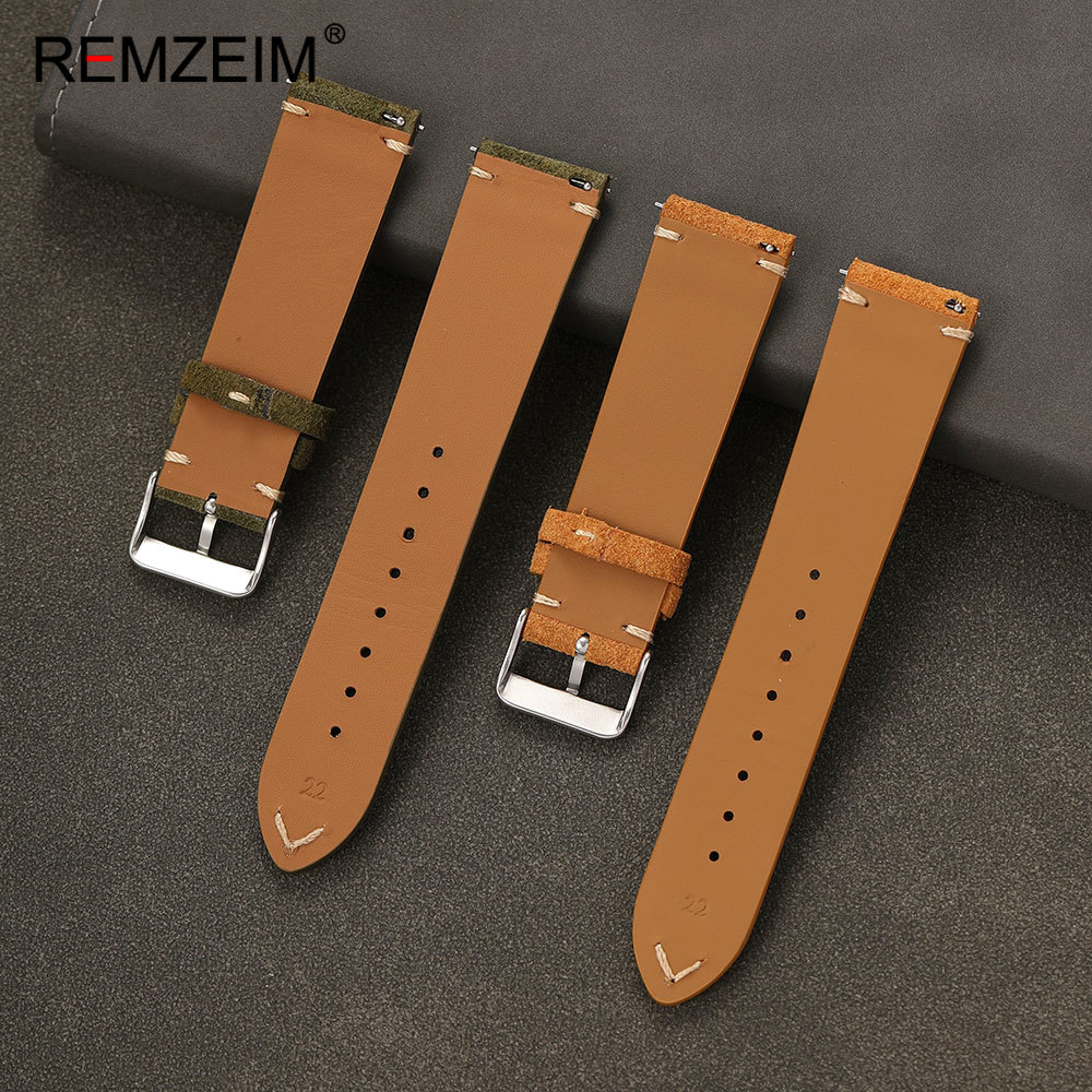 Unisex Suede Leather Watch Bel - Suede Strap Watch recensie en prijs