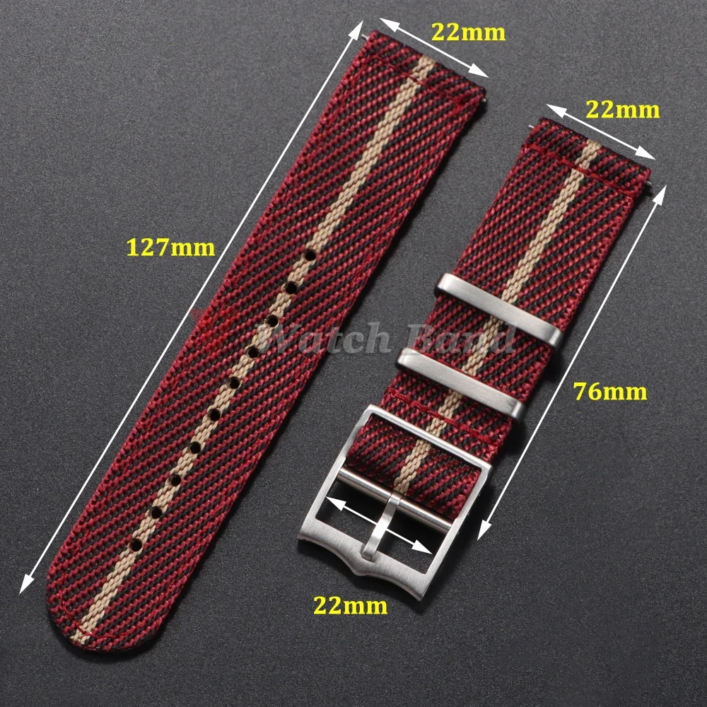 20 22mm Nylon Strap for Tudor  - Nato Strap Nylon recensie en prijs