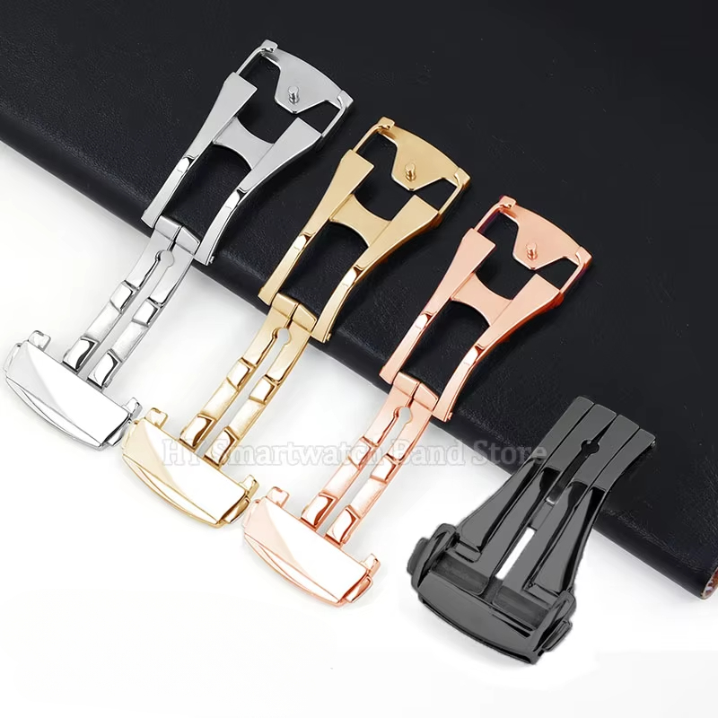 16mm 18mm 20mm Metal Watch Ban - Butterfly Clasp Deployant recensie en prijs