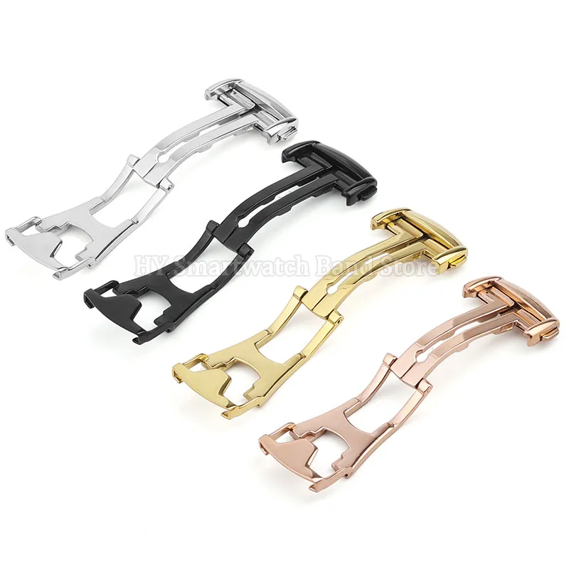 16mm 18mm 20mm Metal Watch Ban - Butterfly Clasp Deployant recensie en prijs