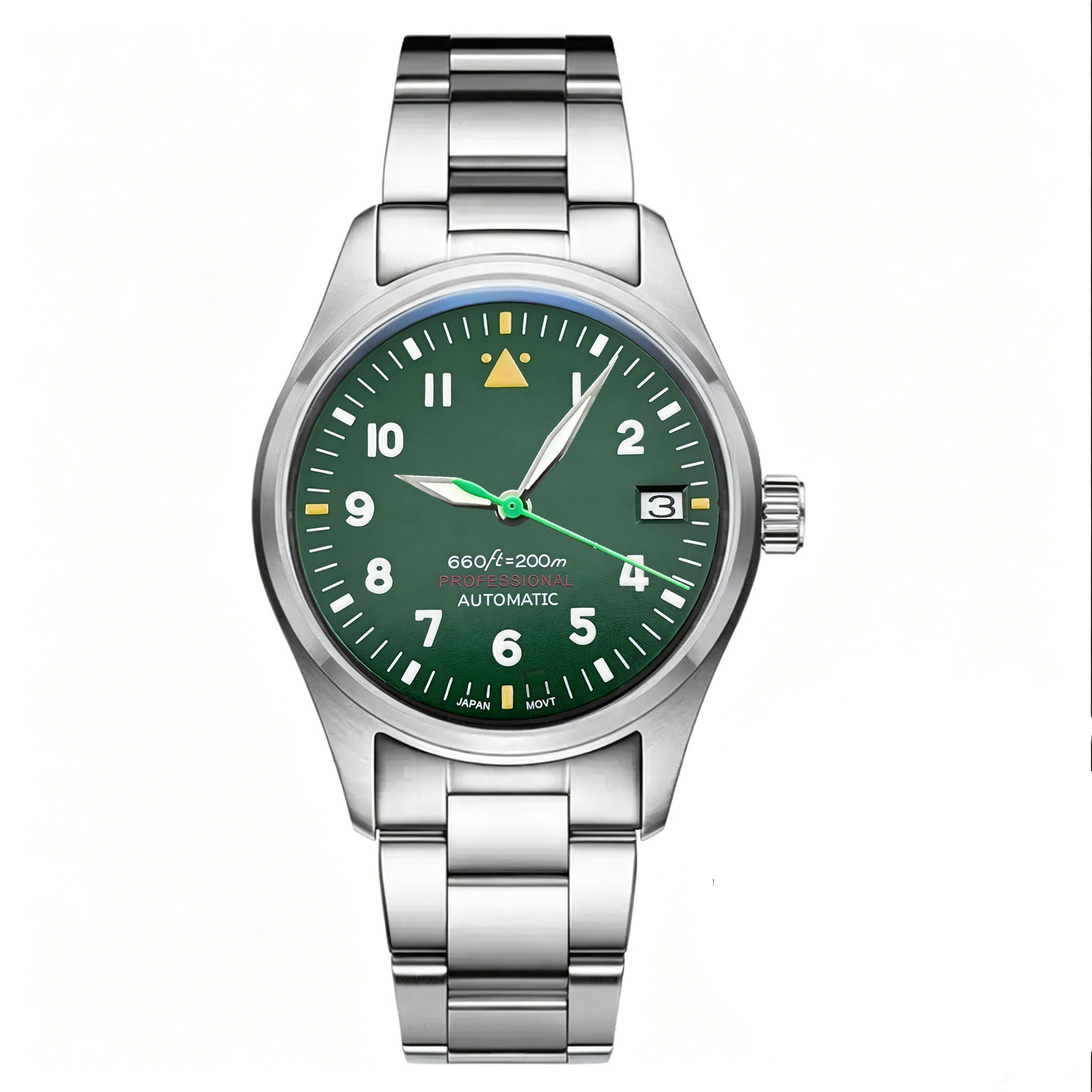 Custom LOGO 36mm 39mm Pilot Wa - Stainless Bracelet Diver recensie en prijs