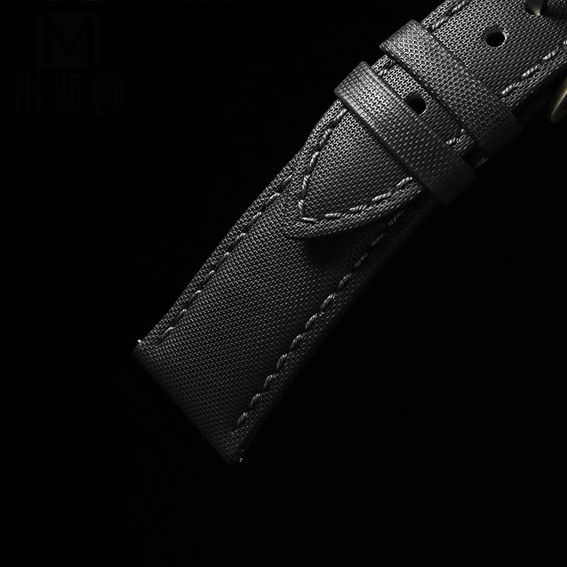 Canvas leather bottom watchban - Leather Strap Quick Release recensie en prijs