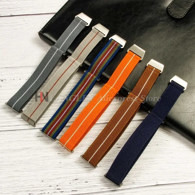 Elastic Nylon Watch Band for S - Parachute Strap Elastic recensie en prijs