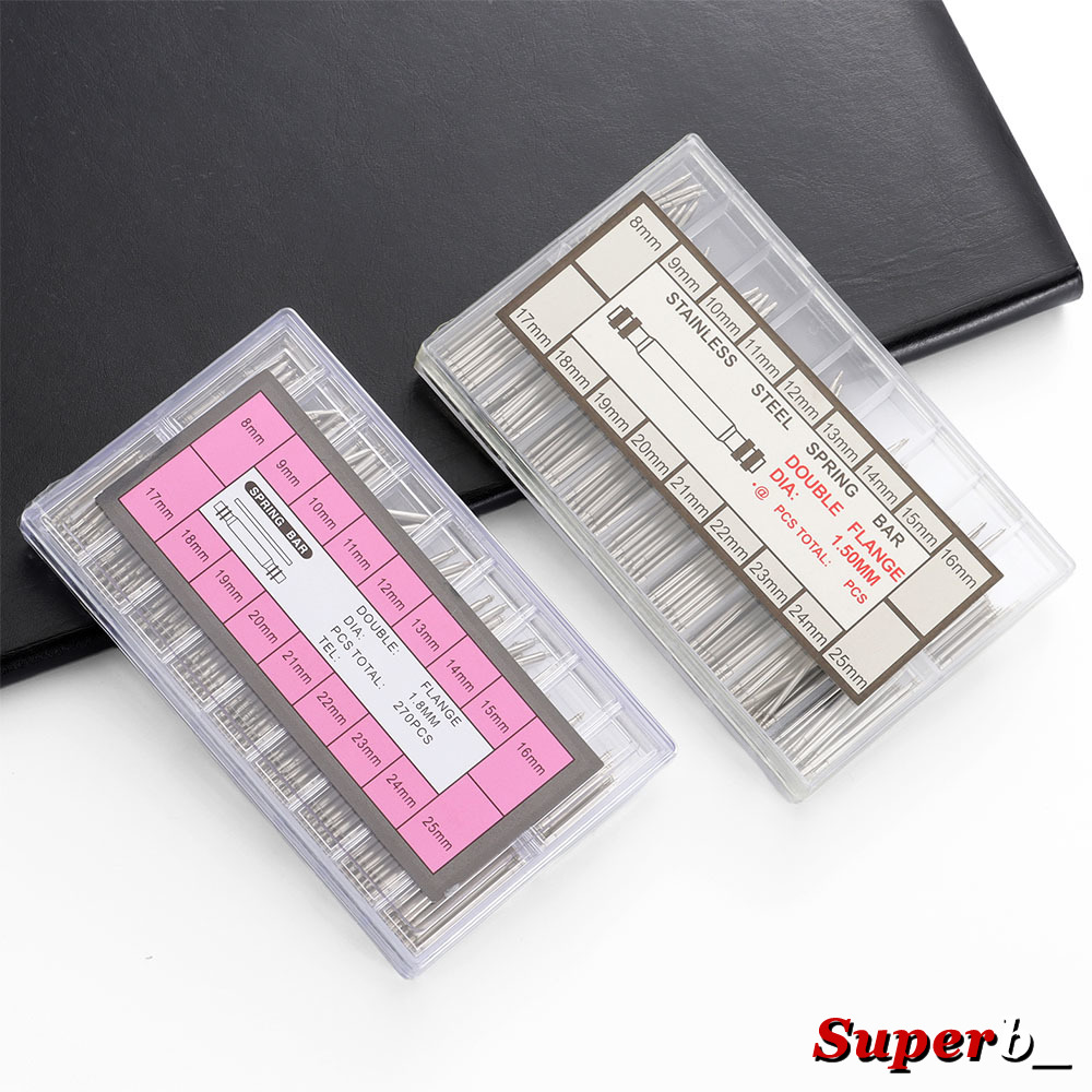 360pcs Dia 1.3mm/1.5mm/1.8mm S - Spring Bar Tool Set recensie en prijs