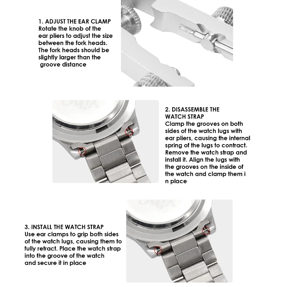 Watch Spring Bar Plier Tool Ki - Spring Bar Tool Set recensie en prijs