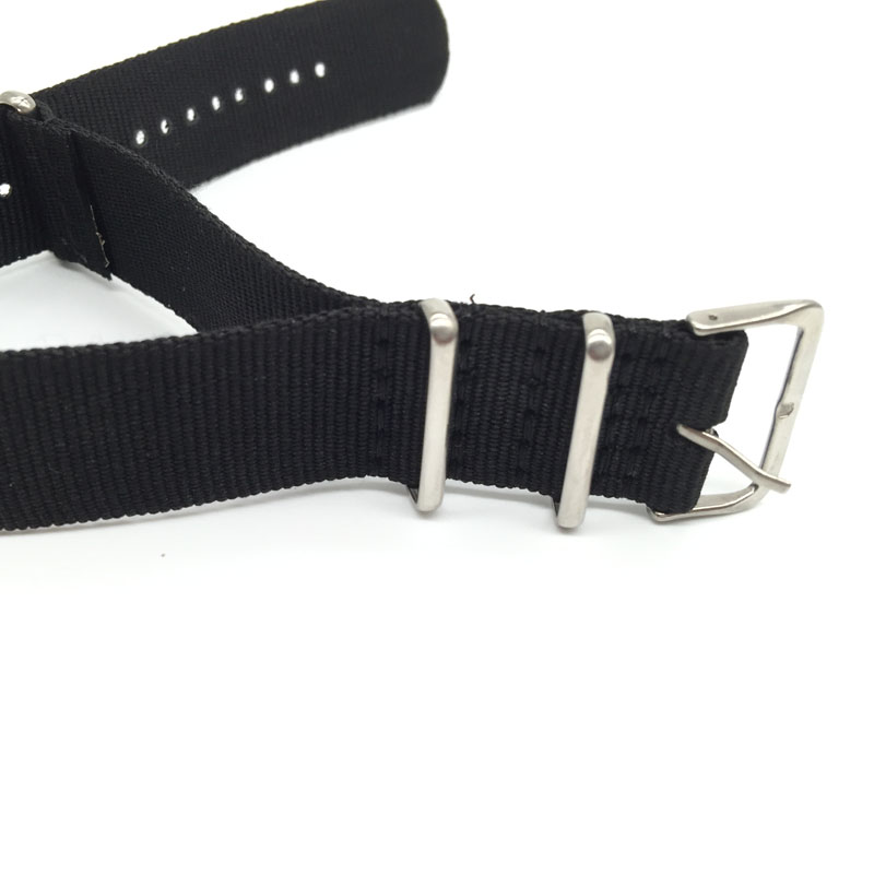 Black Nylon Strap for 16mm 18m - Nato Strap Nylon recensie en prijs