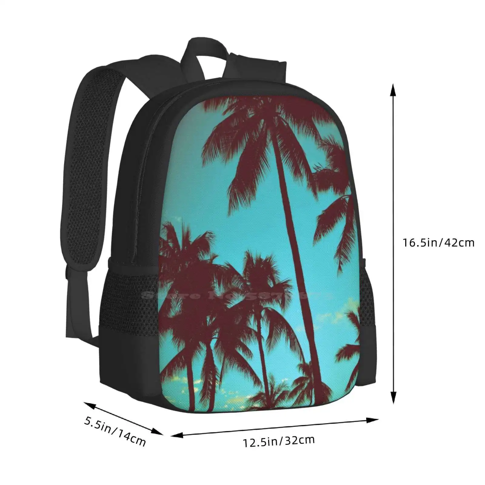 Vintage Tropical Palms Pattern - Tropic Strap Vintage recensie en prijs