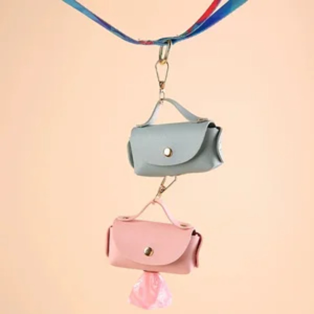 Elegant Leather Dog Poop Bag C - Leather Strap Quick Release recensie en prijs