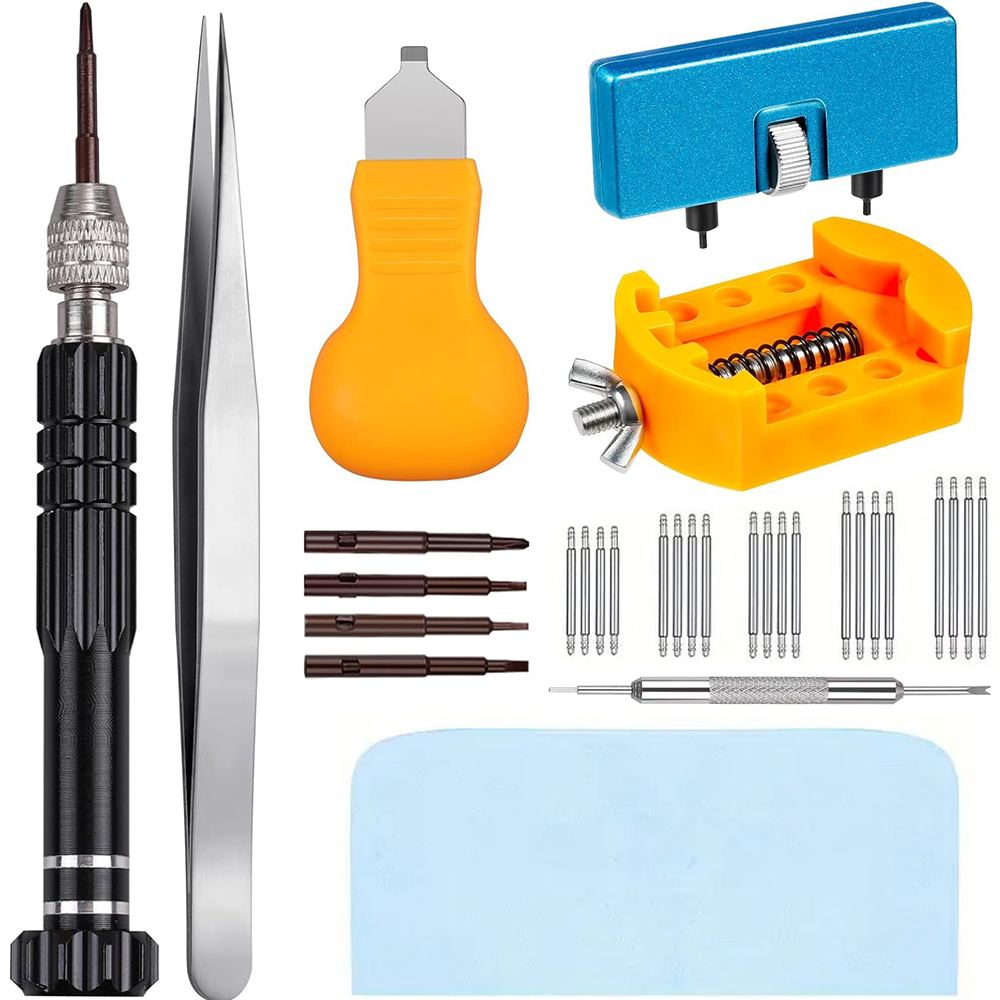 32 pcs Watch Battery Replaceme - Spring Bar Tool Set recensie en prijs
