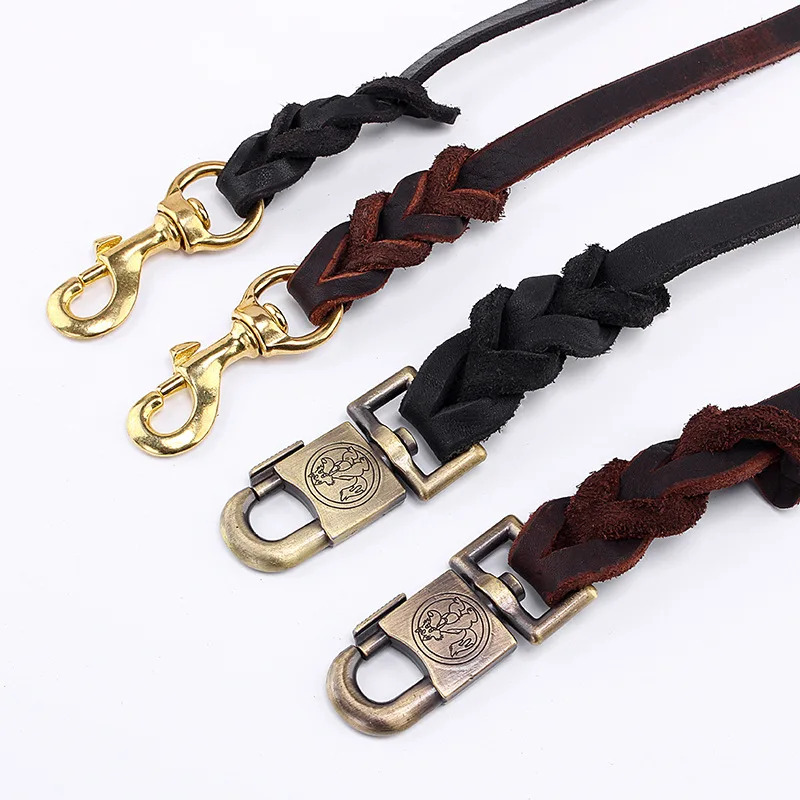 Genuine Leather Dog Leash - To - Leather Strap Quick Release recensie en prijs