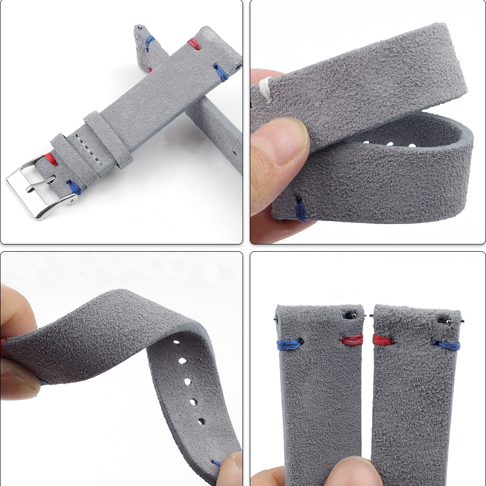 High Quality Vintage Suede Lea - Suede Strap Watch recensie en prijs