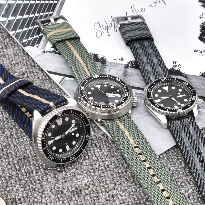Woven Nylon Strap 18mm 20mm 22 - Nato Strap Nylon recensie en prijs