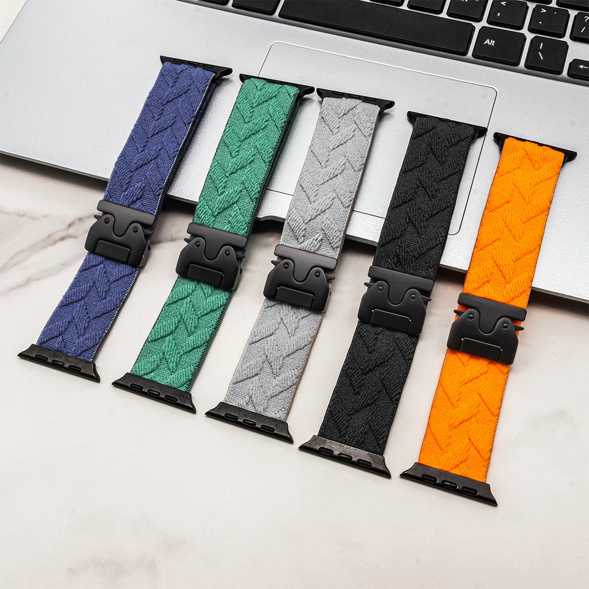 nylon strap for iwatch 10 9 8  - Parachute Strap Elastic recensie en prijs