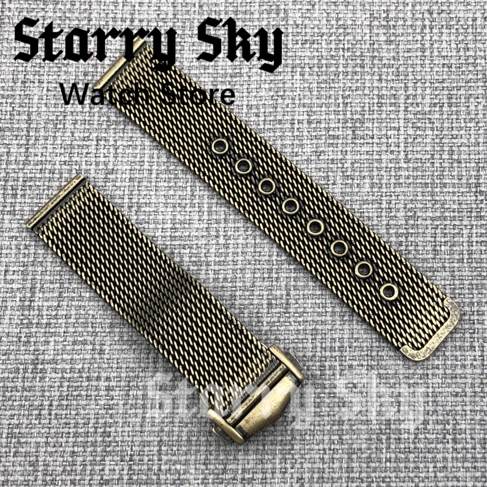 Starry Sky New 20mm Silver/Ros - Mesh Strap Metal recensie en prijs