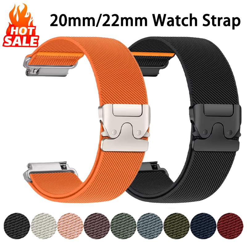 20mm 22mm band For Amazfit bip - Parachute Strap Elastic recensie en prijs