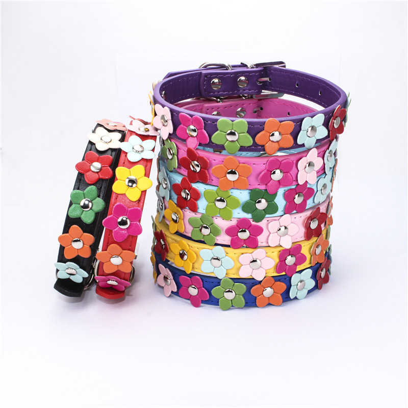 Pu Leather Colorful Flower Stu - Leather Strap Quick Release recensie en prijs