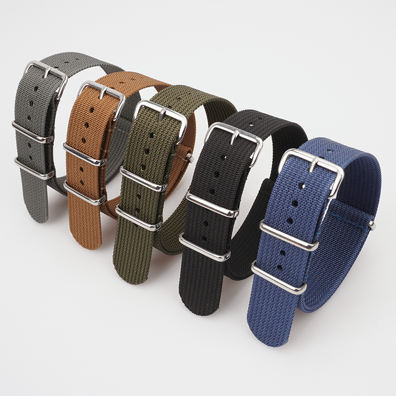 Ribbed Nylon Strap For Seiko M - Nato Strap Nylon recensie en prijs