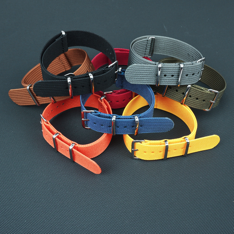 Ribbed Nylon Strap For Seiko M - Nato Strap Nylon recensie en prijs