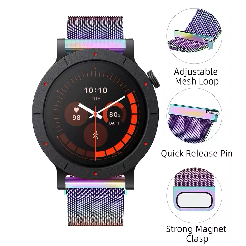 20/22mm Metal Milanese Loop Ba - Milanese Loop Magnetic recensie en prijs