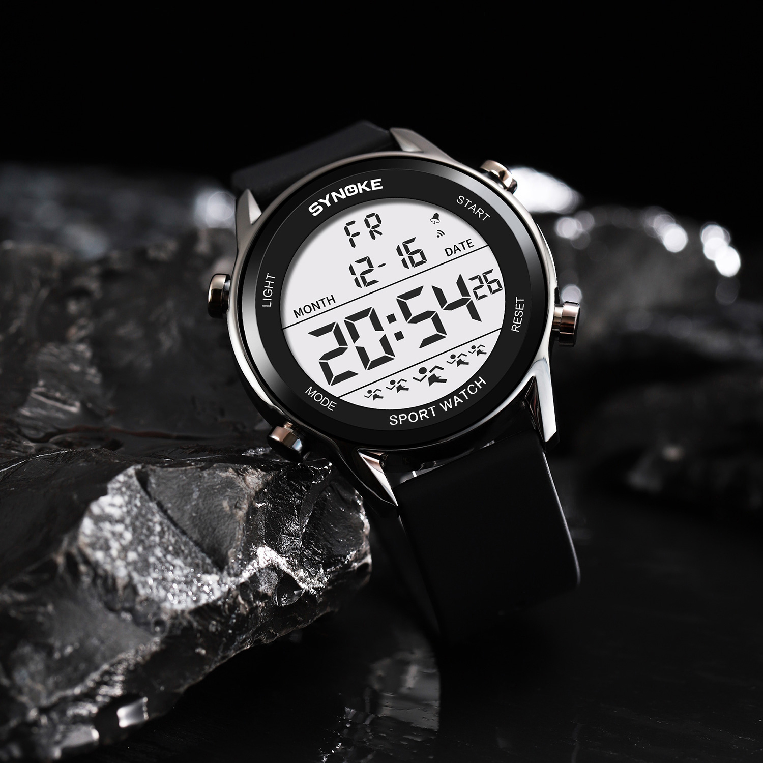 Digital Watches For Men Waterp - Rubber Strap Diver recensie en prijs